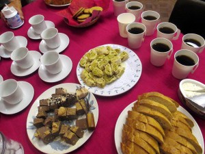 Kokouskahvit maistuivat