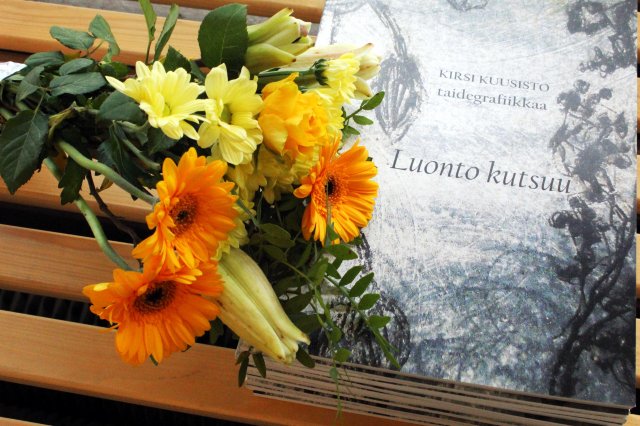 KIRSI KUUSISTO ON TEHNYT HIENON GRAFIIKKAKIRJAN, JOKA ON MYYNNISSÄ