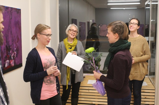 TAITEILIJA SAI TAITEELLISEN KUKAN