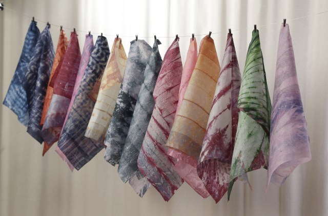 Silkkipaperi -installaatio