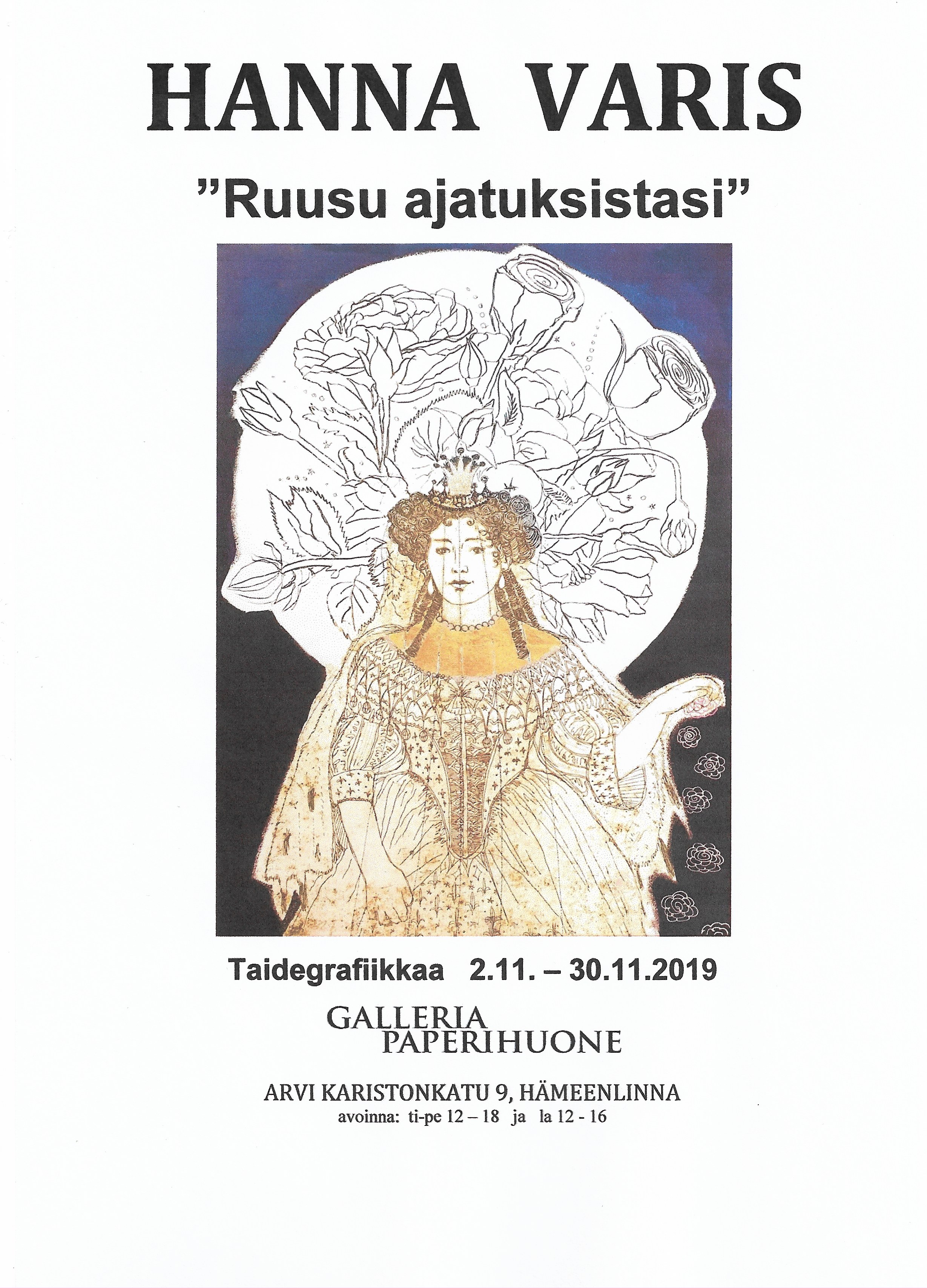 Ruusu ajatuksista Hanna Varis