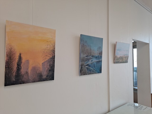 maalaus taide akryyli paperihuone