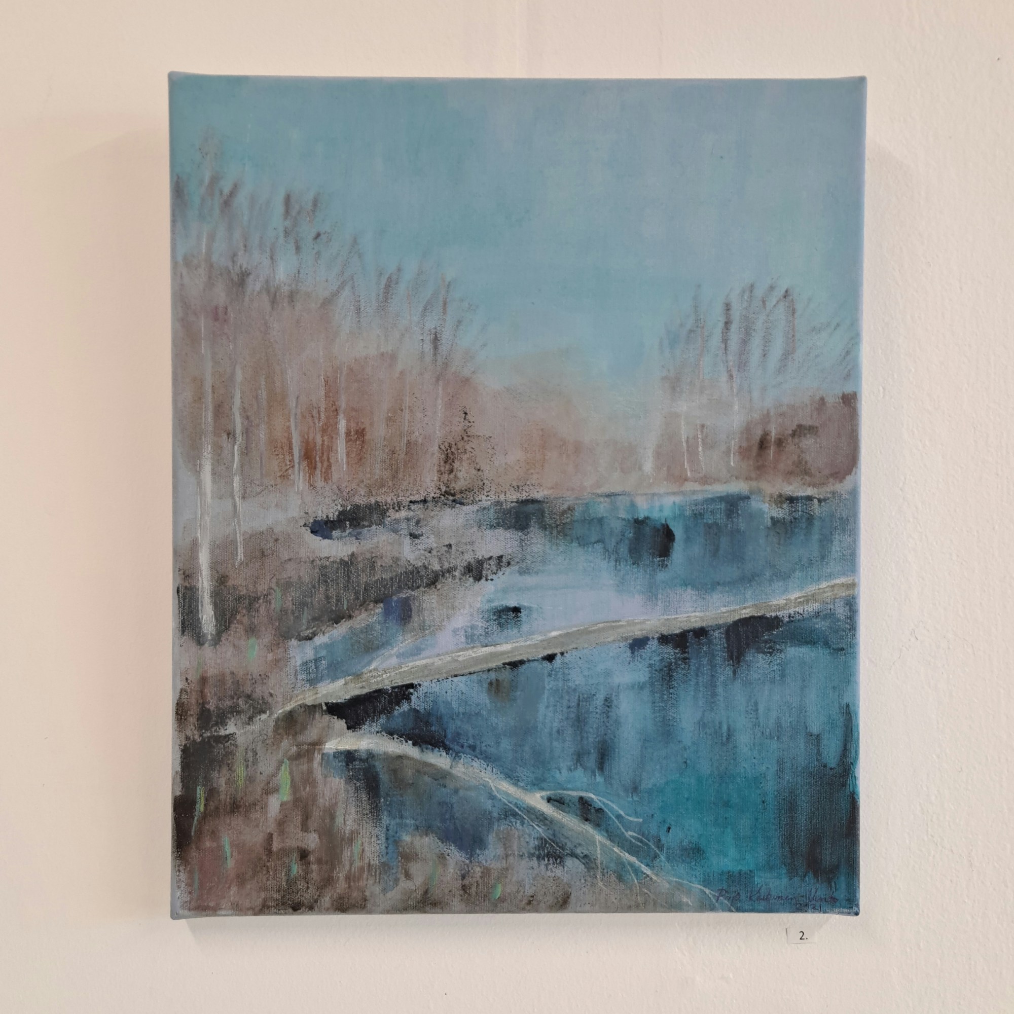 maalaus taide akryyli paperihuone