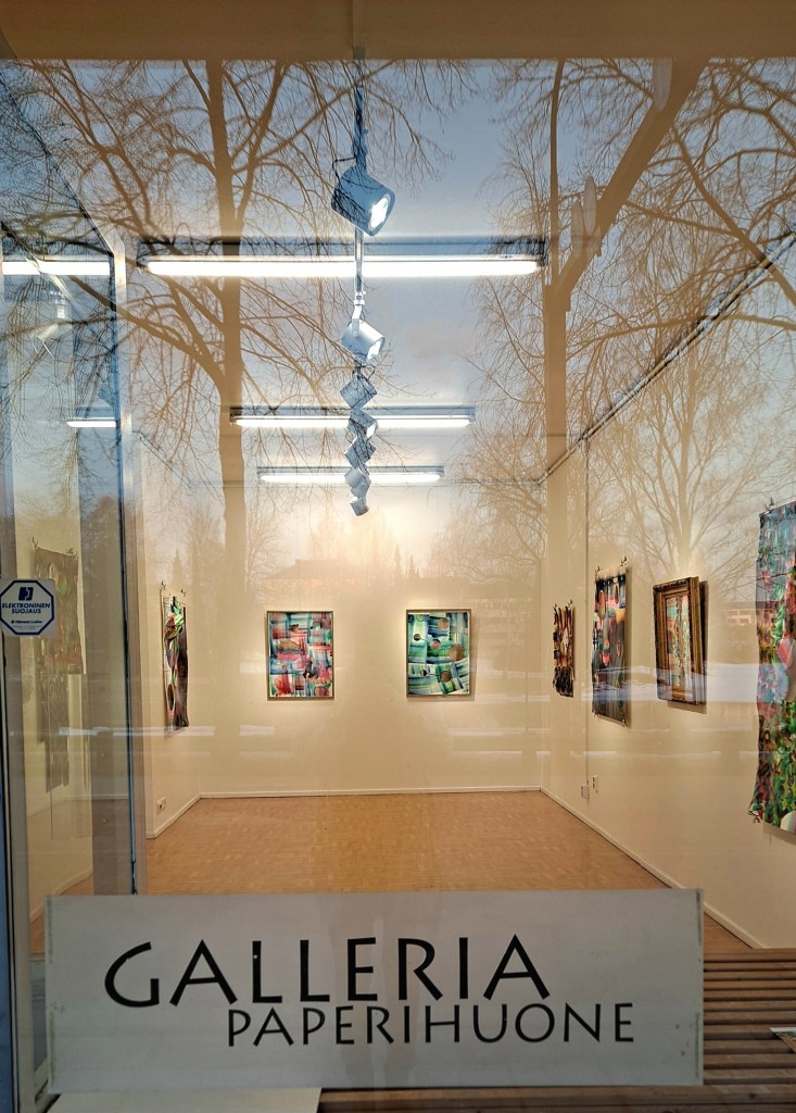 Maija Hopeavuoren näyttely huhtikuussa 2022